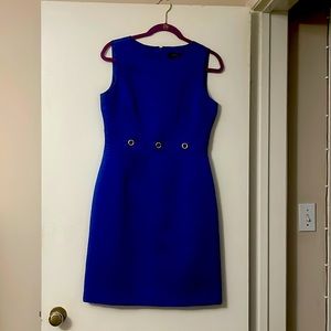 Royal blue dress